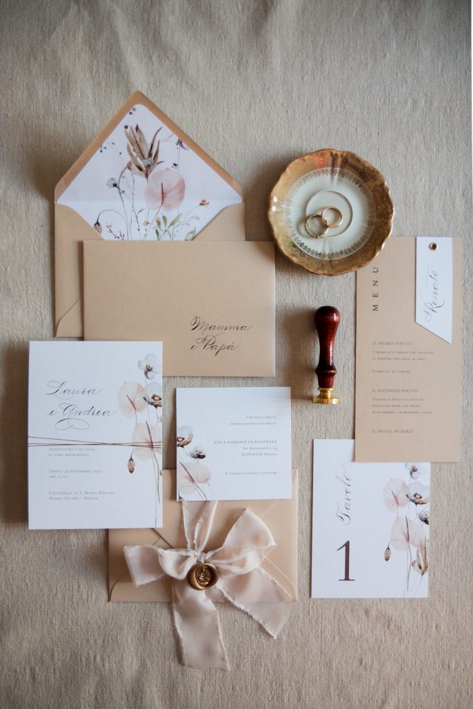 Partecipazioni di matrimonio in calligrafia - Komoko Studio