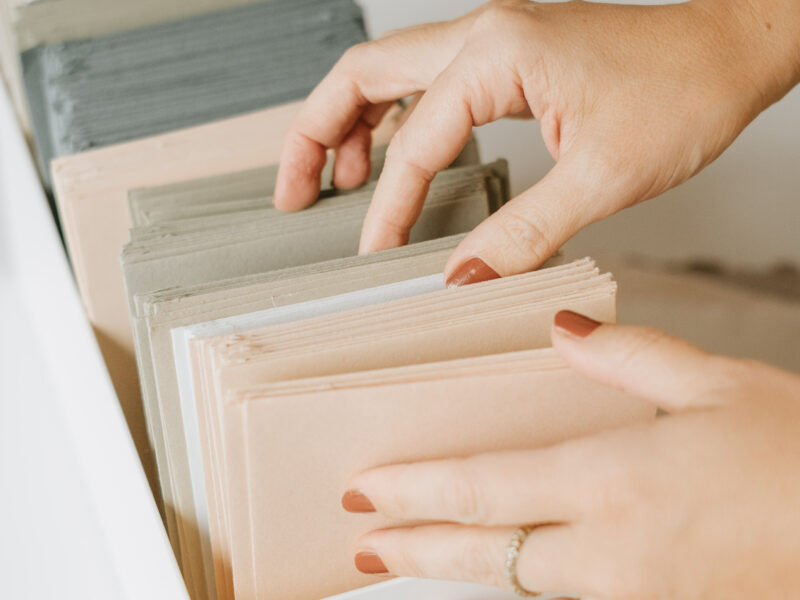 buste in carta artigianale fatta a mano