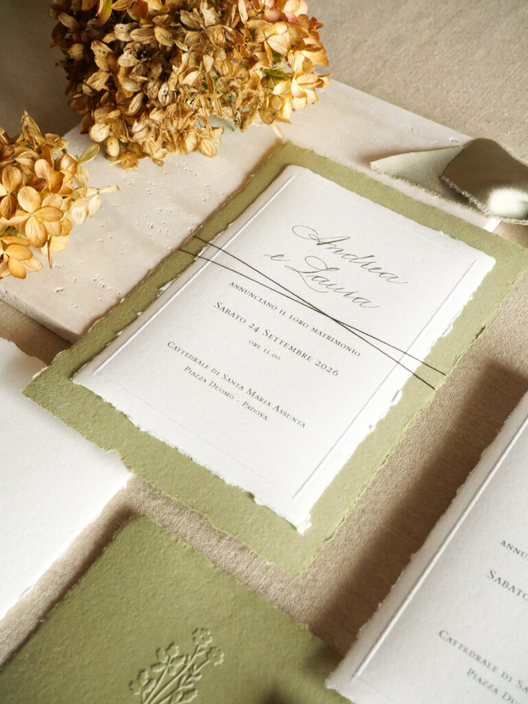 Partecipazioni in calligrafia