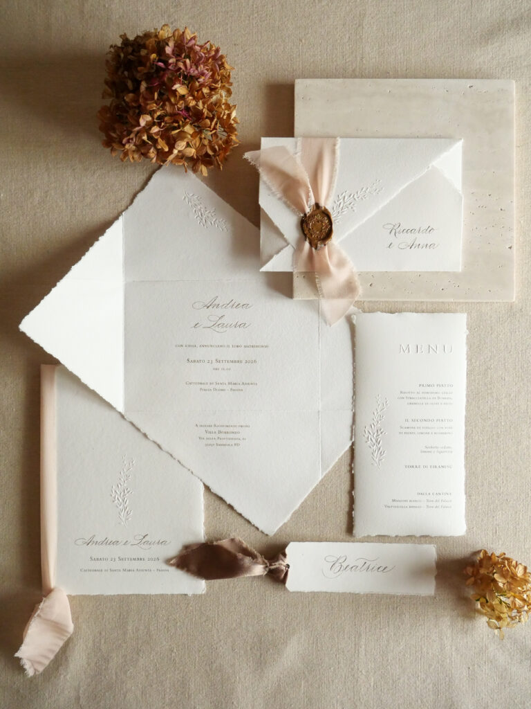 Partecipazioni in calligrafia